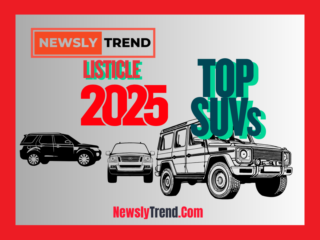 newslytrend SUVs listicle